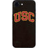University of Southern California USC Logo Black Distressed iPhone 16e Skin
